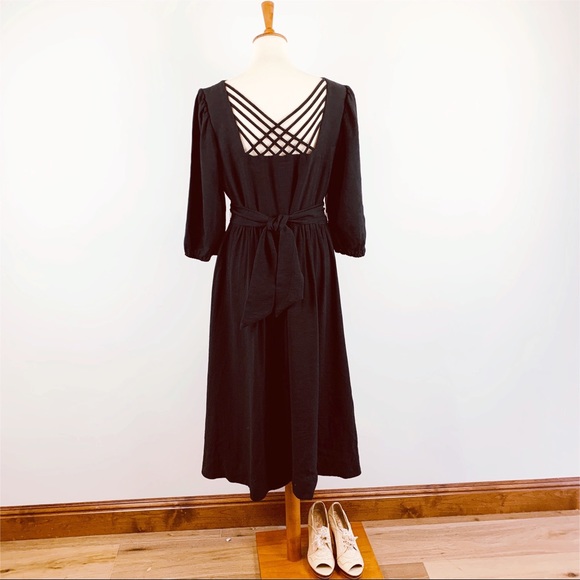 NEW Anthropologie Hyacinth midi dress - Picture 6 of 11